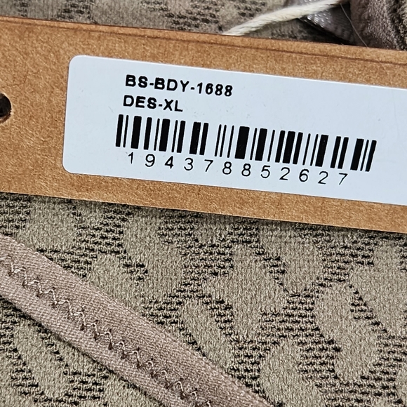 SKIMS Logo Mesh Cami Bodysuit | Desert/XL/ NWT - Picture 5 of 15